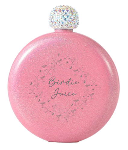 Birdie Juice Flask - Pink
