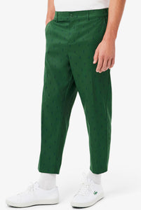 Lacoste Mens Golf Pant HH7575 CW 381 Green/Navy Blue