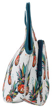 Neoprene Lunch Bag with Pocket - Pineapple