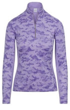 Dunning Tully Ventilated Performance Shirt Polo Long Sleeve Allium D2S24K424