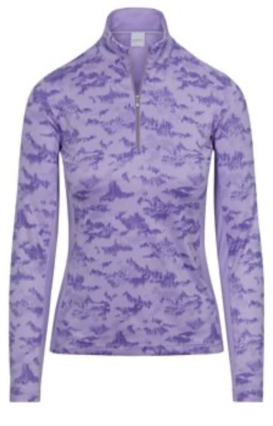 Dunning Tully Ventilated Performance Shirt Polo Long Sleeve Allium D2S24K424