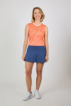 Sofibella SLEEVELESS - WILD CORAL 2510WICWCO Color: Wild Side Jacquard Coral Size: Small