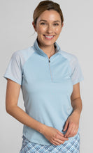 Ahead Calusa Short Sleeve Polo KF53 Sky Blue Size: Medium