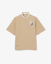 Lacoste Men’s Windbreaker Stretch Golf Jacket BH8945 CW 02S Beige Size: (50) Large