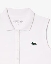 Lacoste Women's Slim Fit Ultra Dry Stretch Golf Polo PF9434 51 800 White Size: 36 (Small)