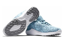 FootJoy Flex XP Women's Spikeless Golf Shoes 95349 Blue Camo