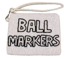 Beaded Golf Wristlet -Ball Markers