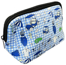 Neoprene Cosmetic Pouch - Ladies Day Out (Blue)