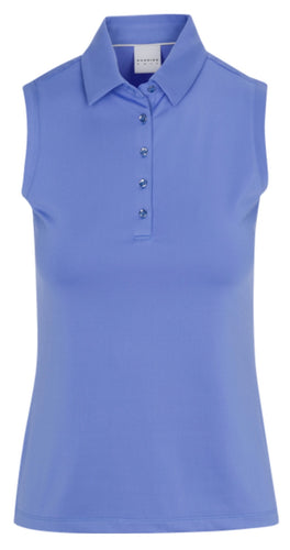 Dunning PLAYER JERSEY SLEEVELESS PERFORMANCE POLO D2S22K271 JEWEL Size: Medium