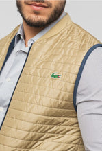 Lacoste Vesta Reversible Quilted Vest BH9266 CW BM3 Navy Blue/ Khaki Size: (50) Large