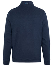 Greg Norman LINED QUARTER-ZIP WIND SWEATER G7S24S136 Navy Heather Size: Large