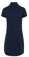 Greg Norman Elodie Half-Zip Navy Heather Dress G2S24K414 Size: Medium