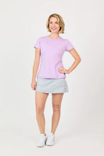 Sofibella SHORT SLEEVE - UV COLORS 5527012LAV Color:Lavender Size: Large