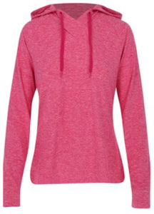 Greg Norman Isabella Hoodie French Parfait Heather Outerwear Pullover G2S23K489 Size: Medium