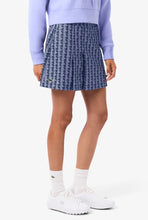 Lacoste Women's Ultra Dry Stretch Lined Golf Skirt JF8653-51 AHI Navy Blue / Purple Size: 36 (NWOT)