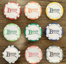 Baseline Logo Poker-Chip Ball Markers