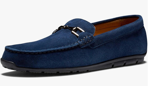FootJoy Mens Club Casual Suede Loafer -Blue