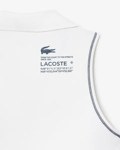 Lacoste Women’s Sport Polo Style Sports Bra IF4913 CW 70V White Size: Small