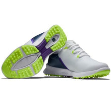 FootJoy Womens Fuel Sport Golf Shoes - White/Navy 90128