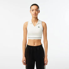 Lacoste Women’s Sport Polo Style Sports Bra IF4913 CW 70V White Size: Small
