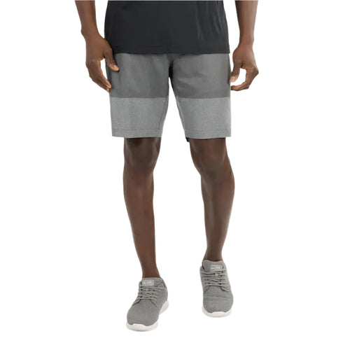 Travis Mathew Why Worry Shorts 1MW203 Heather Stone Pinstripe