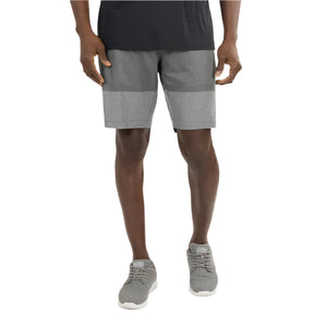 Travis Mathew Why Worry Shorts 1MW203 Heather Stone Pinstripe