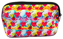 Neoprene Cosmetic Pouch - Peace Love Golf