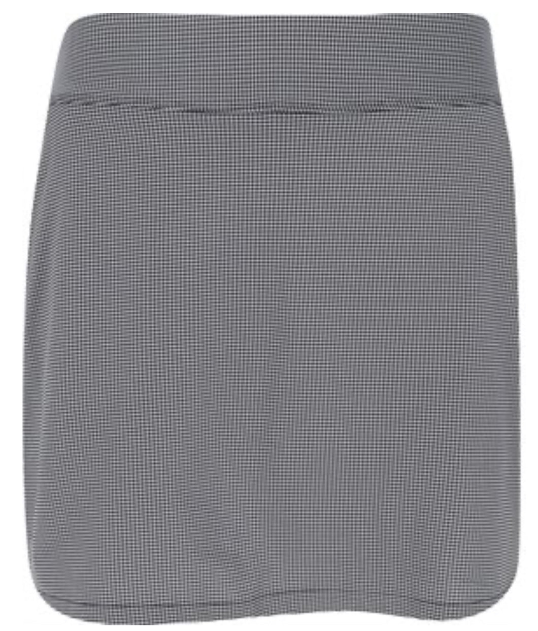 Greg Norman Gingham 17-Inch Skort G2S24H532 Black Size: Medium