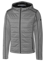 Cutter & Buck Mens Altitude Quilted Jacket MCO00025 Charcoal Size: Large