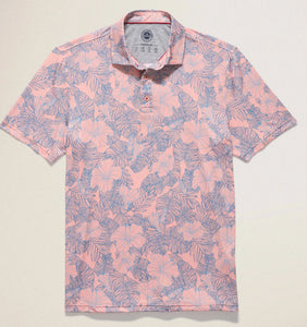 Flag & Anthem MVP Polo M-COREKT2044 CORAL FLORAL