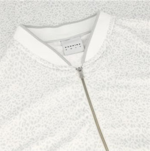 Dunning Fallow Ventilated Performance White Shirt Polo Short Sleeve D2F23K405 White Size: Medium