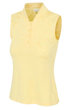 GREG NORMAN COLBY SLEEVELESS POLO G2S25K802 HONEY GOLD
