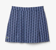 Lacoste Women's Ultra Dry Stretch Lined Golf Skirt JF8653-51 AHI Navy Blue / Purple Size: 36 (NWOT)