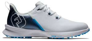 FootJoy Fuel Sport Golf Shoes - White/Blue 55454