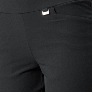 GN Collection Greg Norman Women's Elastic Back 19" Golf Shorts G2S21H525 Black