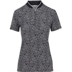 Dunning Fallow Ventilated Performance Shirt Polo Short Sleeve D2F23K405 Black Size: Medium