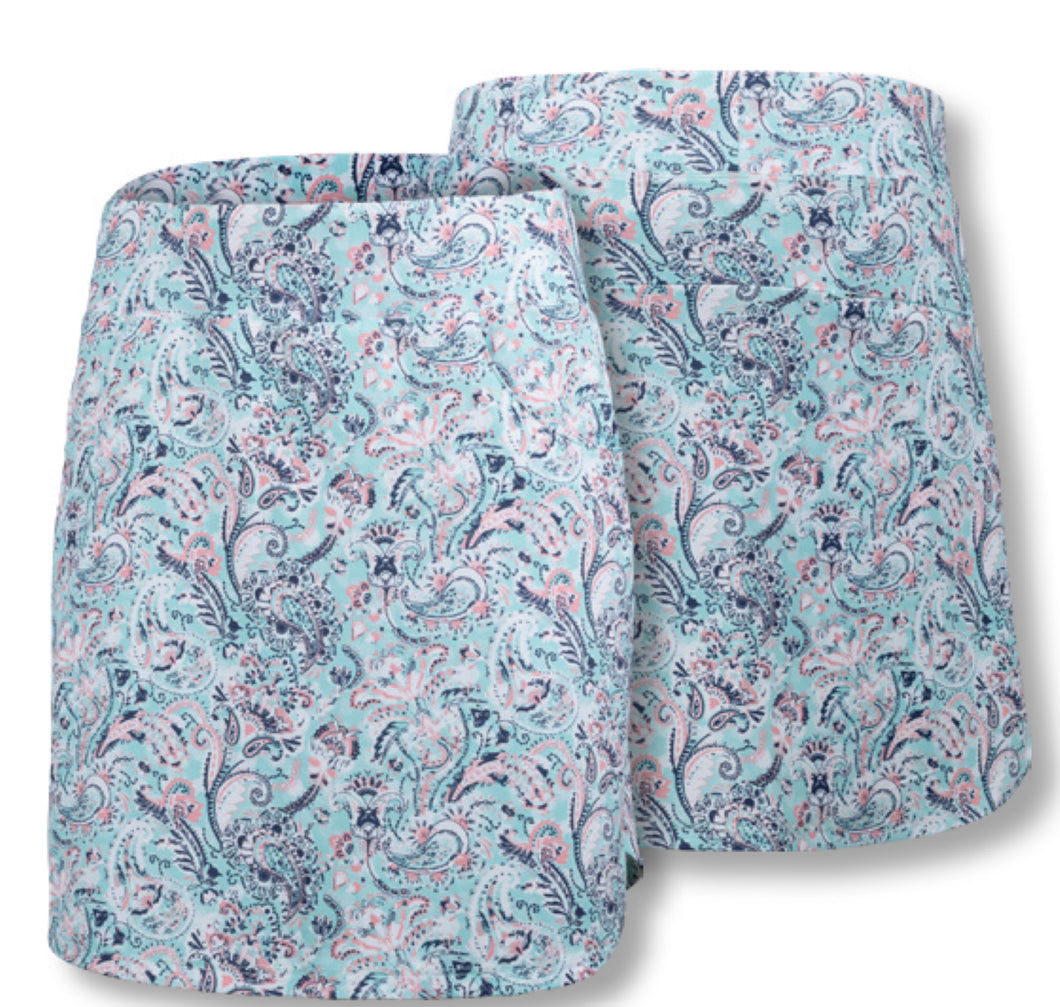 Ahead Ladies Pahokee Skort KPB7 Cascade Size: Medium