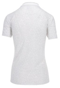 Dunning Fallow Ventilated Performance White Shirt Polo Short Sleeve D2F23K405 White Size: Medium