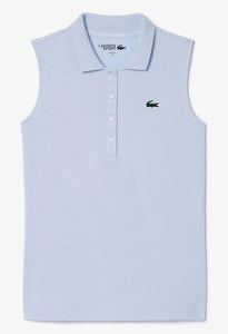 Lascoste Sport Sleeveless Polo PF7414 Light Blue Size: Small