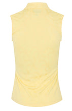GREG NORMAN COLBY SLEEVELESS POLO G2S25K802 HONEY GOLD