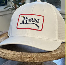 Baseline Mesh Rectangle Logo Baseball Hats