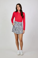Sofibella 17" SKORT - 2485FIH  Color: Fierce Hound Size: Small