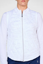 Sofibella QUILT VEST - UV STAPLES 2432WHT Color: White Size: X-Small