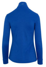 Greg Norman Clubhouse 1/2 Zip Mock Outerwear Pullover G2F24K065 Regal Blue Heather Size: Medium