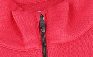 Greg Norman Fairway 1/2 Zip Mock Outerwear Pullover G2S23K077 Strawberry Size: Medium