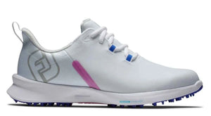 FootJoy Women's Fuel Sport Golf Shoe 90127 – White/Pink