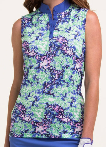 Empowered Performance New York Sleeveless Floral Blur Bluebelle Multi 5260NLCX Size: X-Large