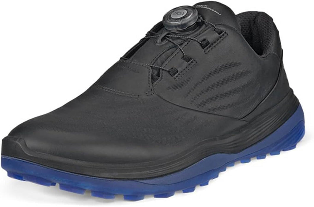 ECCO Men's Lt1 Boa Hybrid Waterproof Golf Shoe Black 13227401001 Size:9/9.5