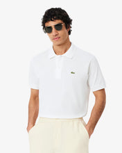 LACOSTE Men's Classic Fit Original L.12.12 51 001 Polo WHITE- MEDIUM