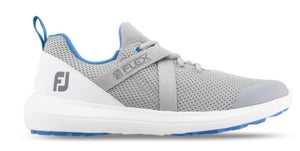 FootJoy Womens Flex Golf Shoes 95727 Grey/White